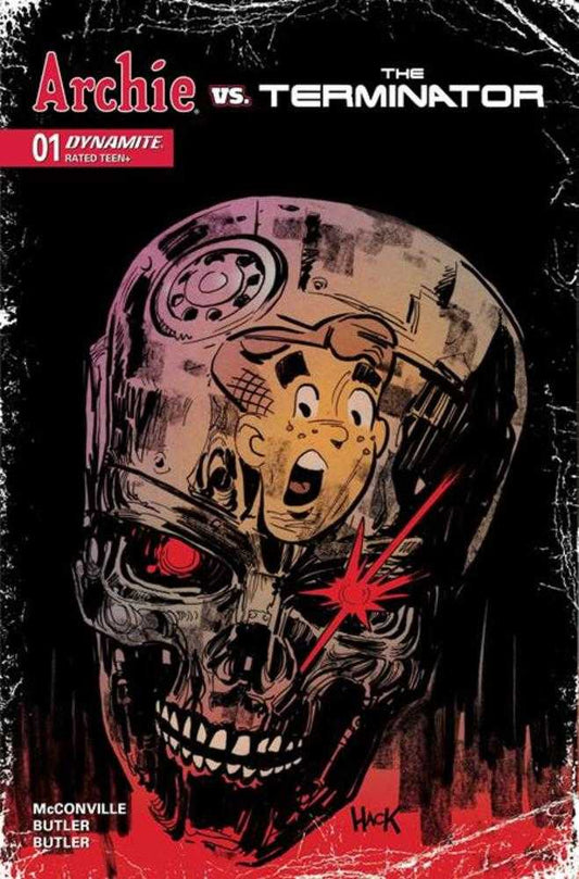 Archie vs The Terminator #1 Cover M 1:10 Robert Hack Foil Variant