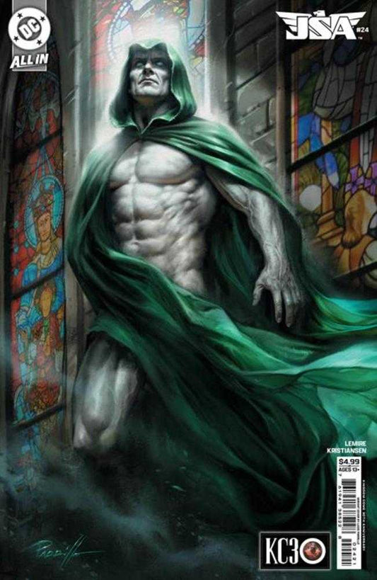 JSA #24 Cover C Lucio Parillo Kingdom Come 30th Anniversary Card Stock Variant
