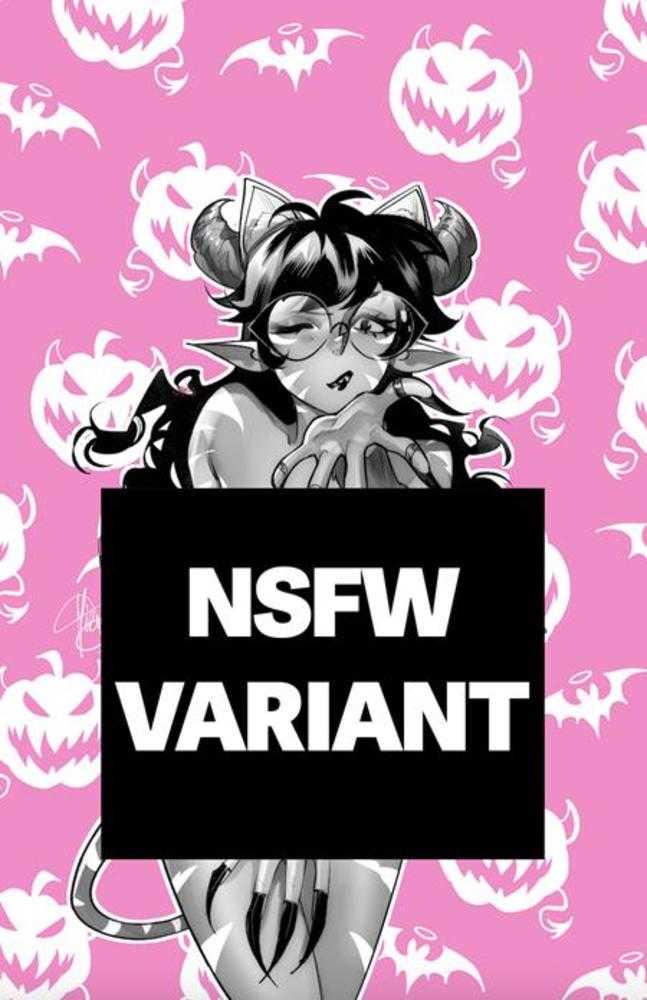 Mirka Andolfos Sweet Paprika Black White & Pink Halloween Special #1 (Of 2) Cover F Mirka Andolfo Hot NSFW Polybagged Variant (Mature)
