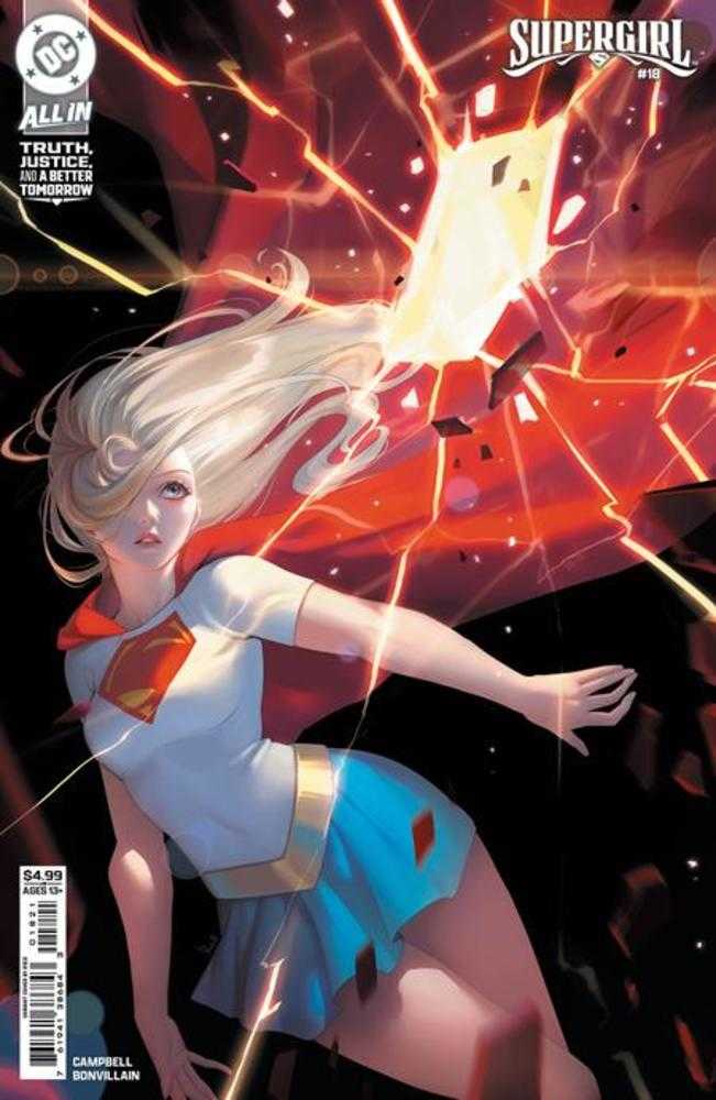 Supergirl #18 Cover B R1C0 Card Stock Variant