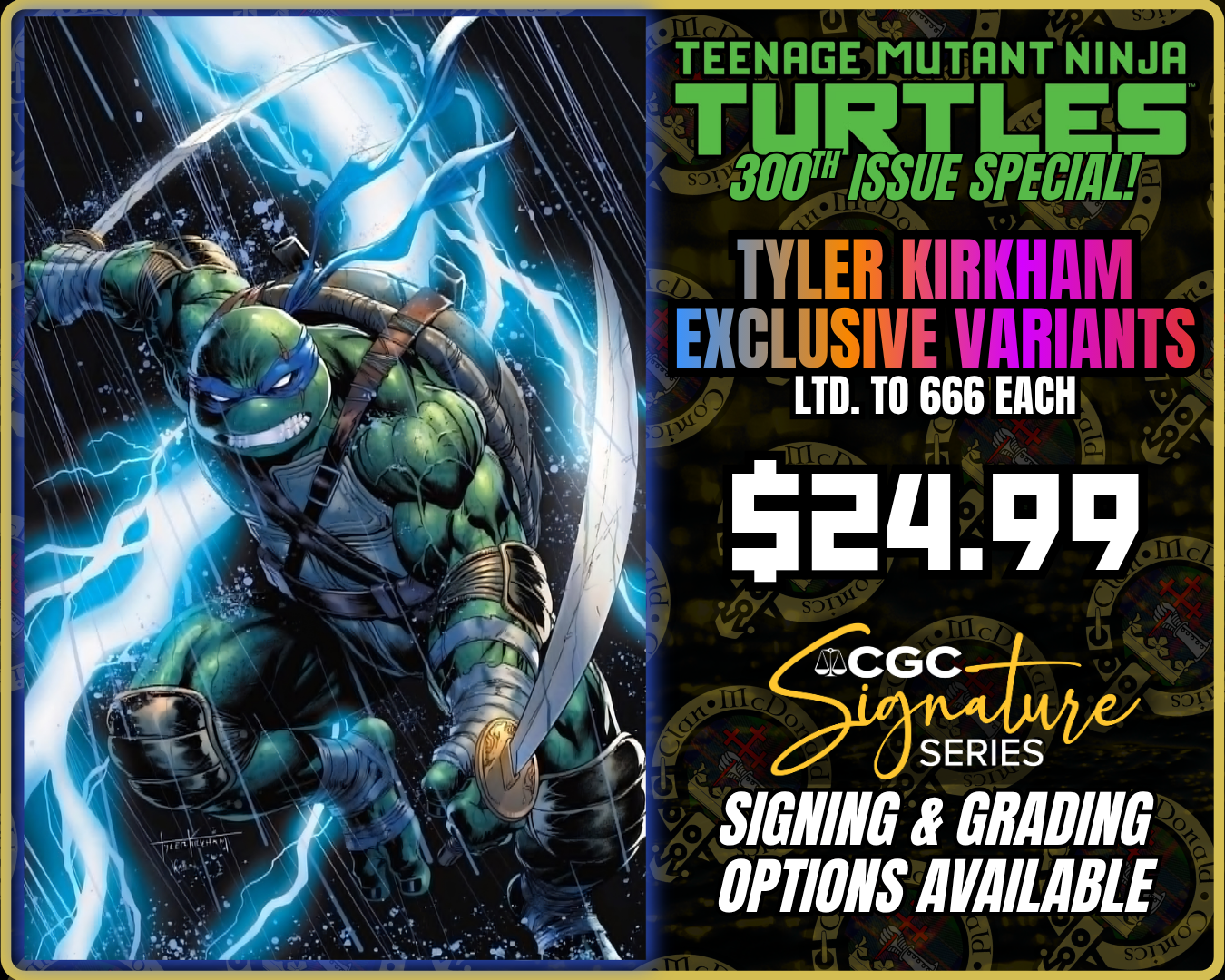 Teenage Mutant Ninja Turtles #20: 300th Issue Special - Tyler Kirkham