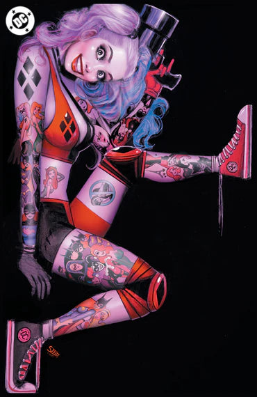 HARLEY QUINN #49 NATHAN SZERDY TATTOO