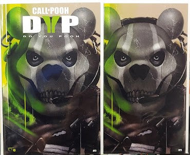 DO YOU POOH? CALL OF DUTY HOMAGE CALL OF POOH TRADE & TRADE FOIL SET AP6