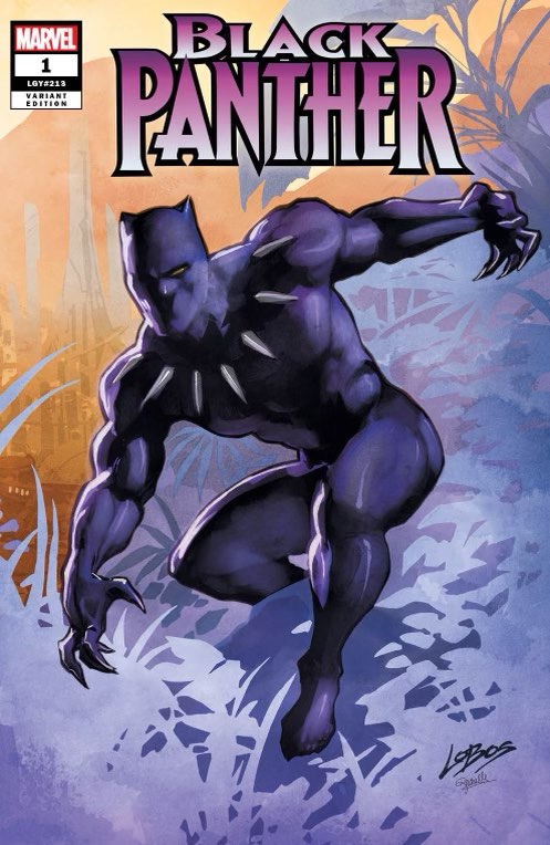 Black Panther #1 Pablo Villalobos Variant Cover Set