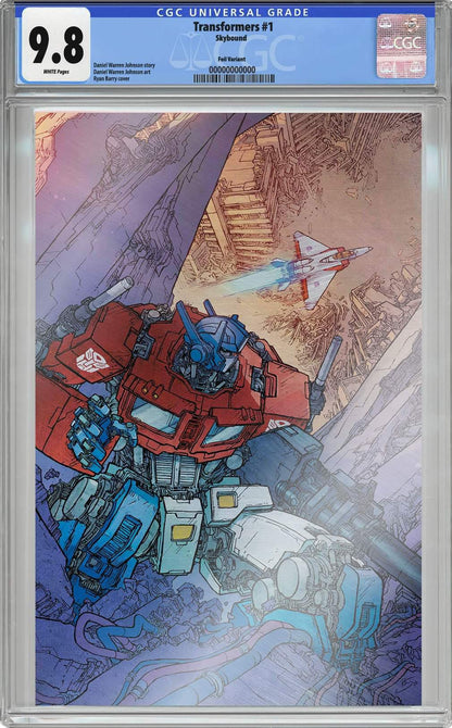 Transformers #1 CMC Exclusive by Ryan Barry!