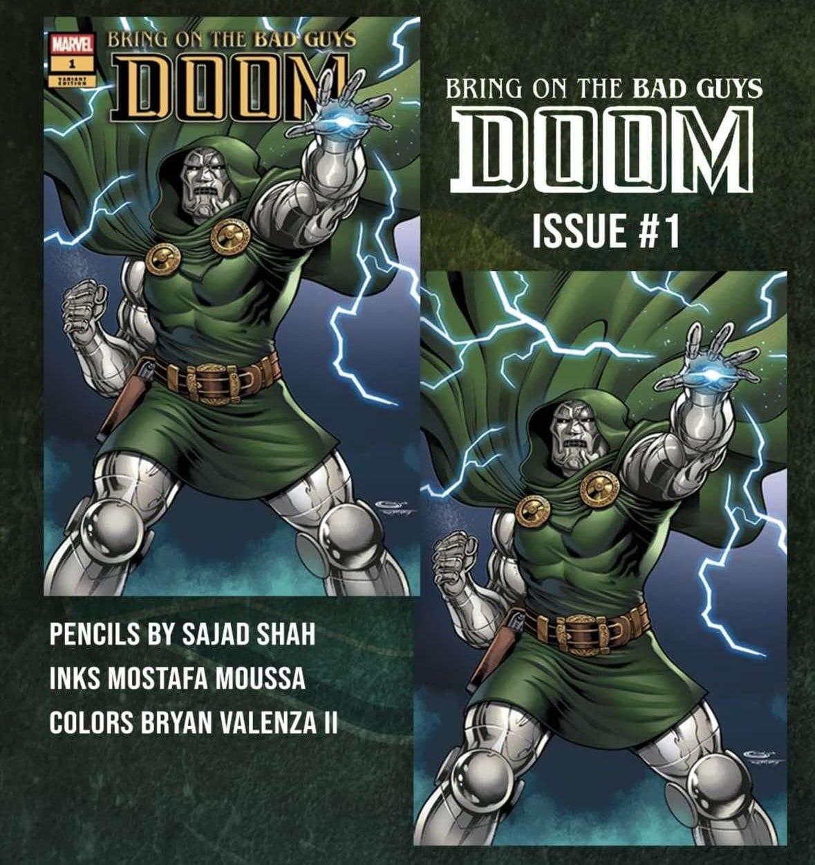Bring on the Bad Guys: Doom #1 - Sajad Shah Exclusive