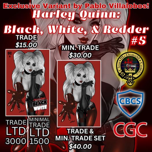 HARLEY QUINN: BLACK, WHITE AND REDDER #5