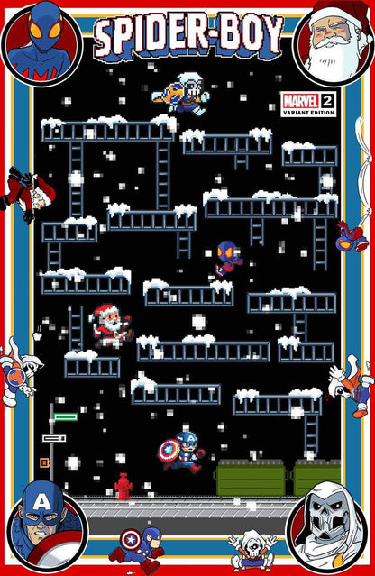 SPIDER-BOY #2 MATTHEW WAITE EXCLUSIVE 8-BIT GAMING EDITION!