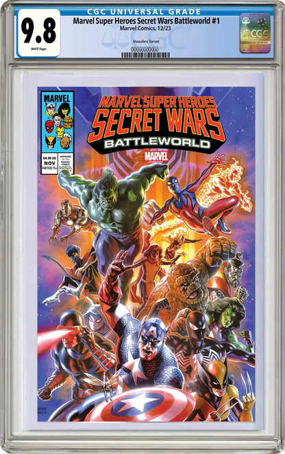 Secret Wars: Battleworld #1 Shared Variant Cover art by Felipe Massaferai
