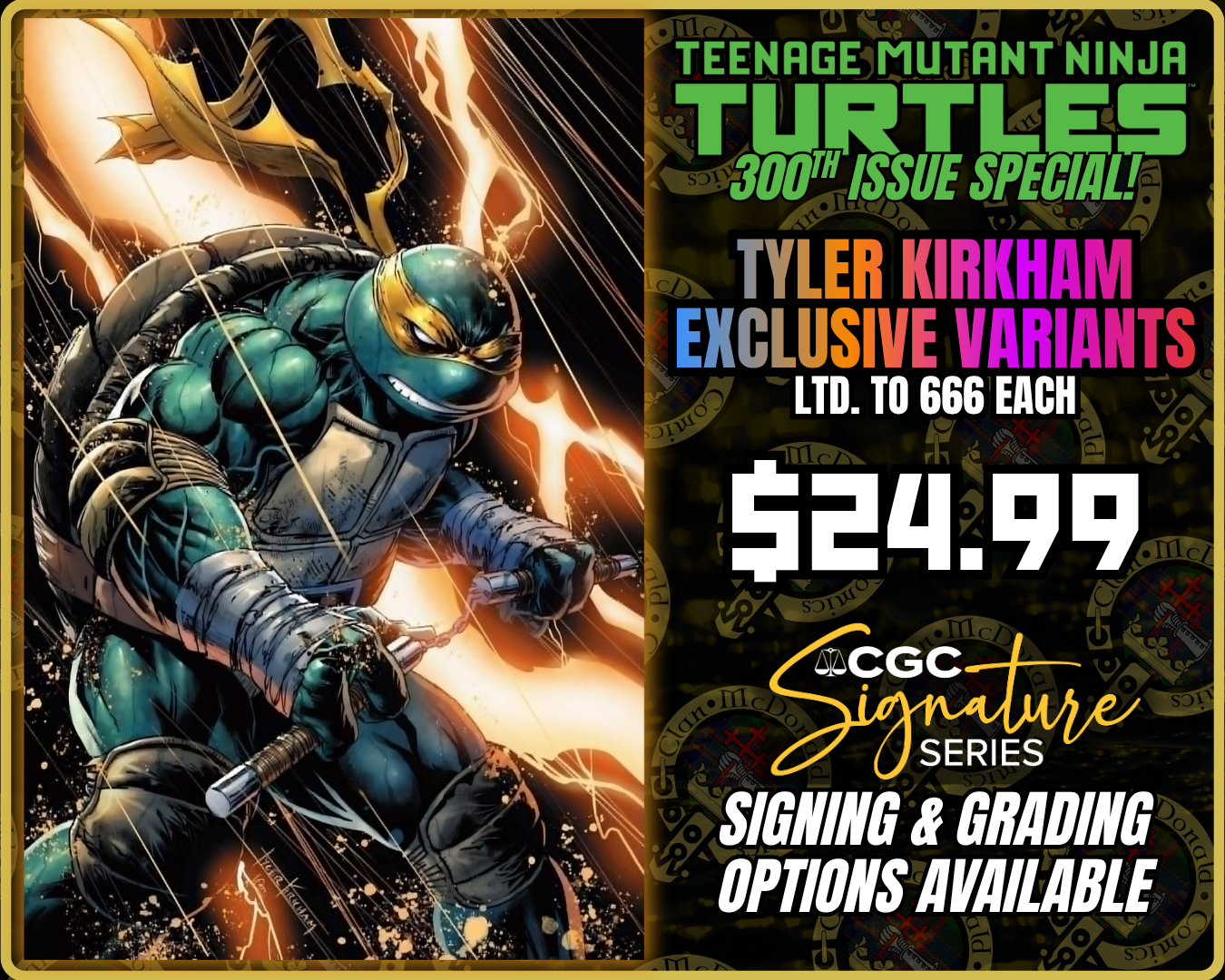 Teenage Mutant Ninja Turtles #20: 300th Issue Special - Tyler Kirkham