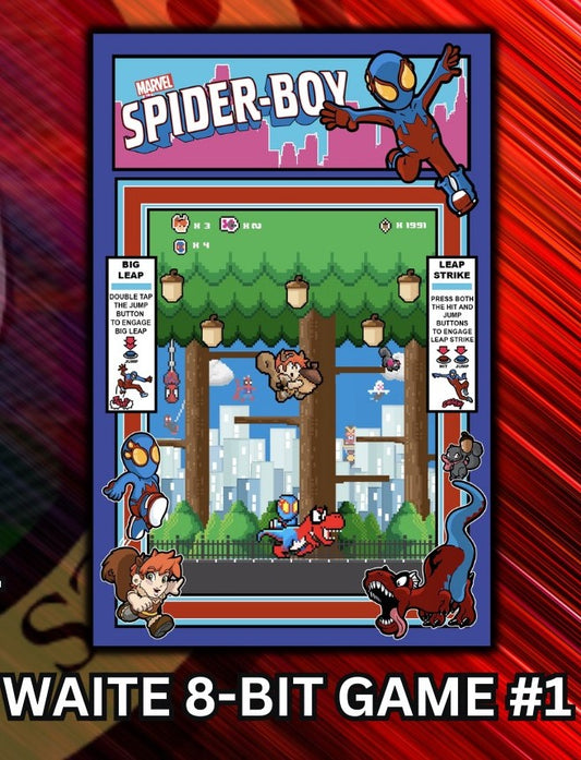 Spider-Boy #1 WAITE 8-BIT GAME