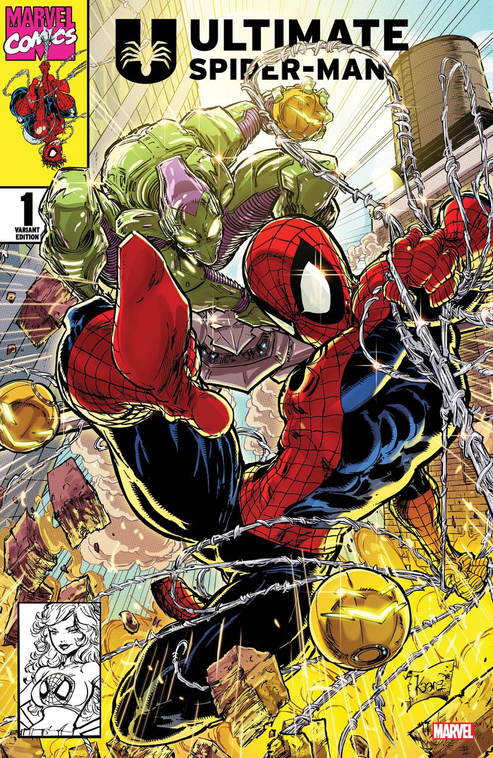 ULTIMATE SPIDER-MAN #1 WITH COVER ART BY KAARE ANDREWS