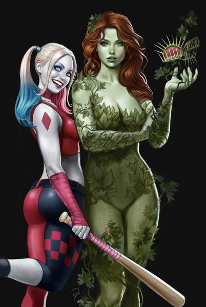 HARLEY QUINN #36 Cover Art by IVAN TALAVERA