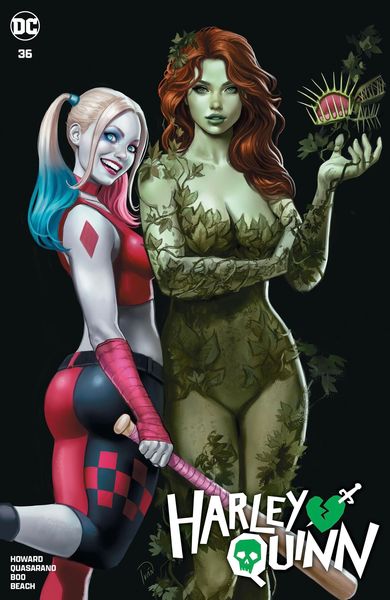 HARLEY QUINN #36 Cover Art by IVAN TALAVERA