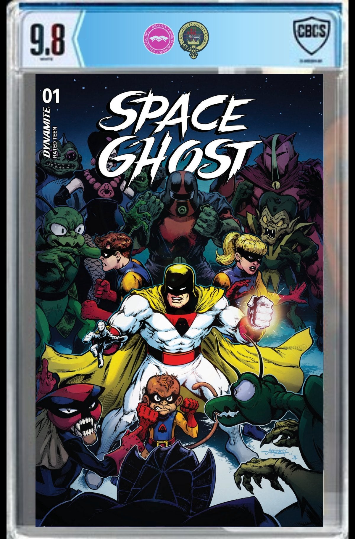 SPACE GHOST #1 EXCLUSIVE COVER BY JOHN HEBEERT