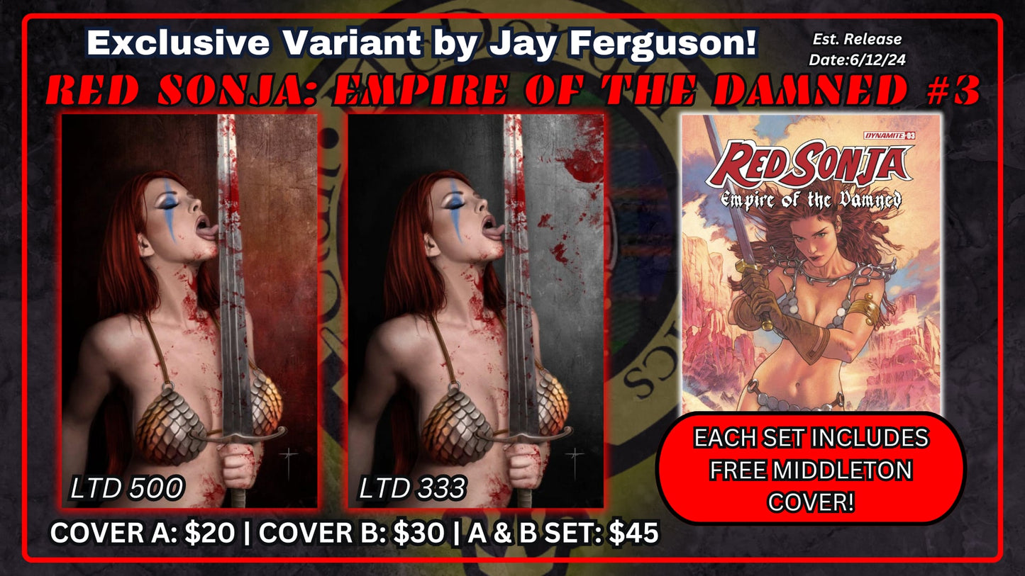 RED SONJA: EMPIRE OF THE DAMNED #3