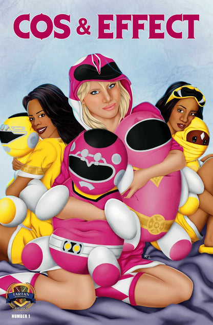 COS & EFFECT #1 - SKETCH ELLIS MMPR SLUMBER PARTY