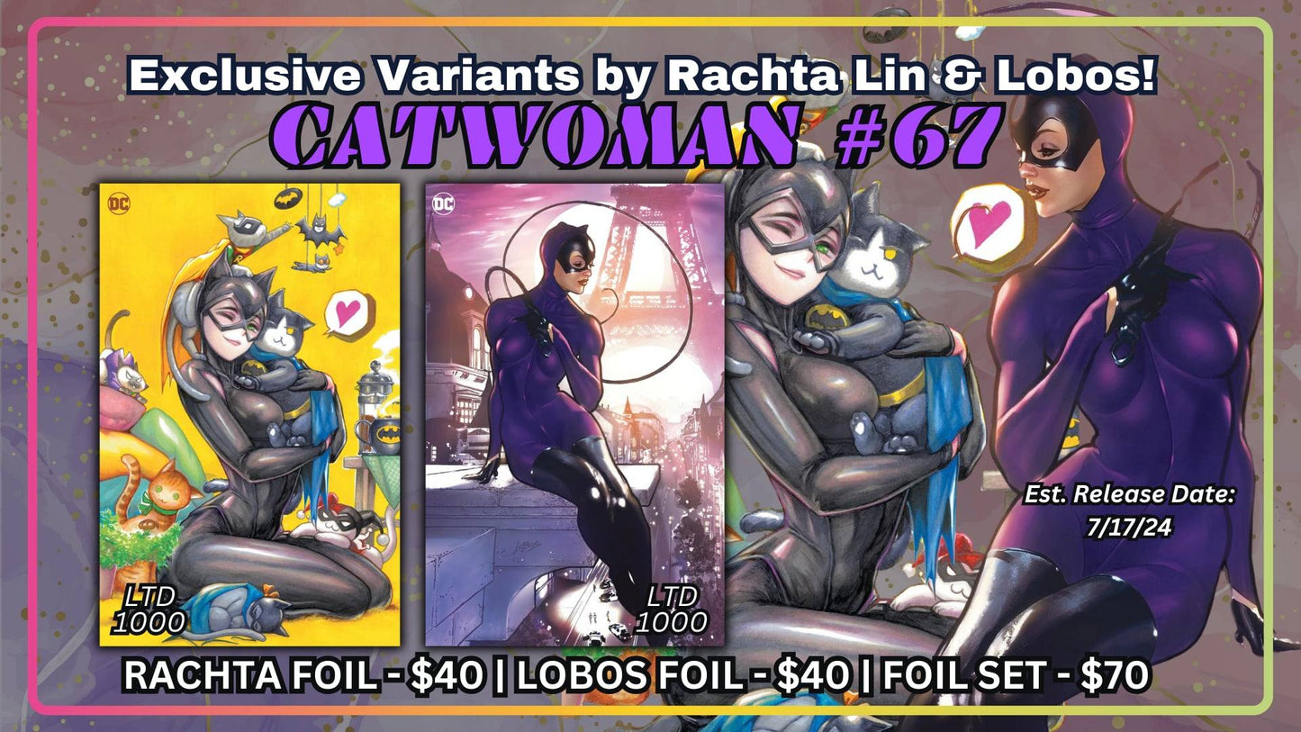 CATWOMAN #67 RACHTA LIN & LOBOS