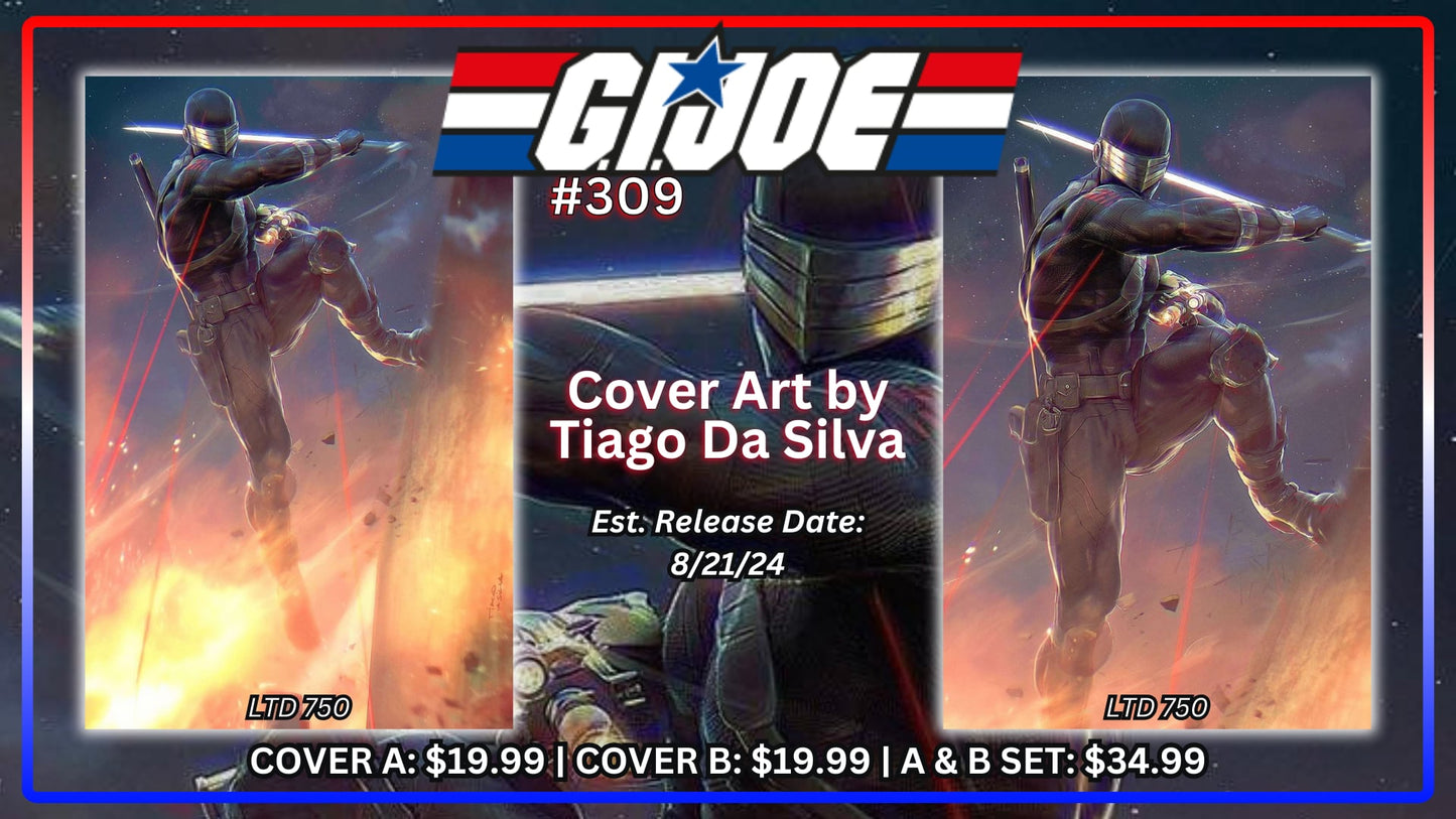 GI JOE #309 TIAGO DA SILVA EXCLUSIVE COVERS