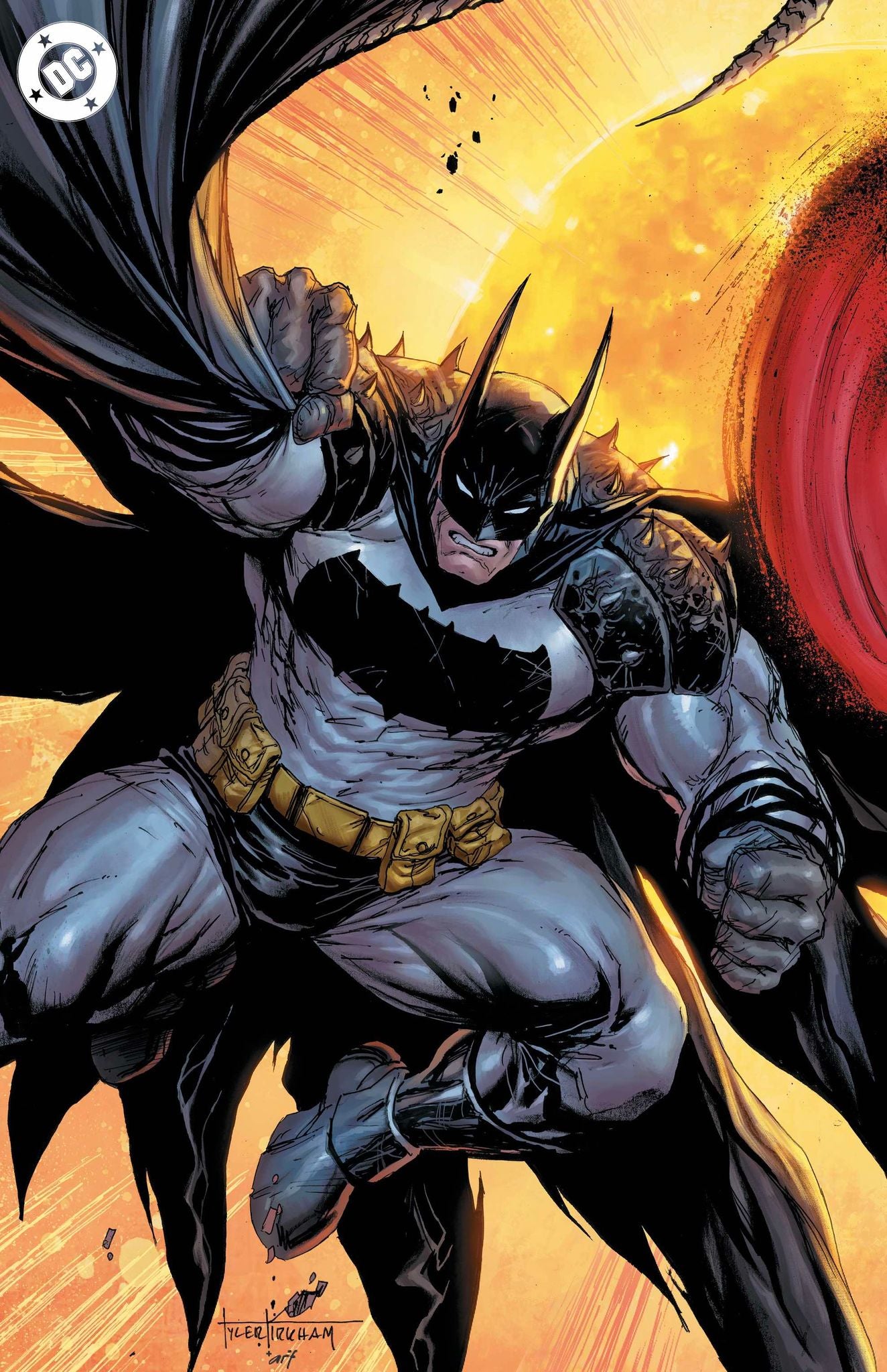 ABSOLUTE BATMAN #1 & ABSOLUTE SUPERMAN #1 CONNECTING EXCLUSIVE VARIANTS BY TYLER KIRKHAM!!