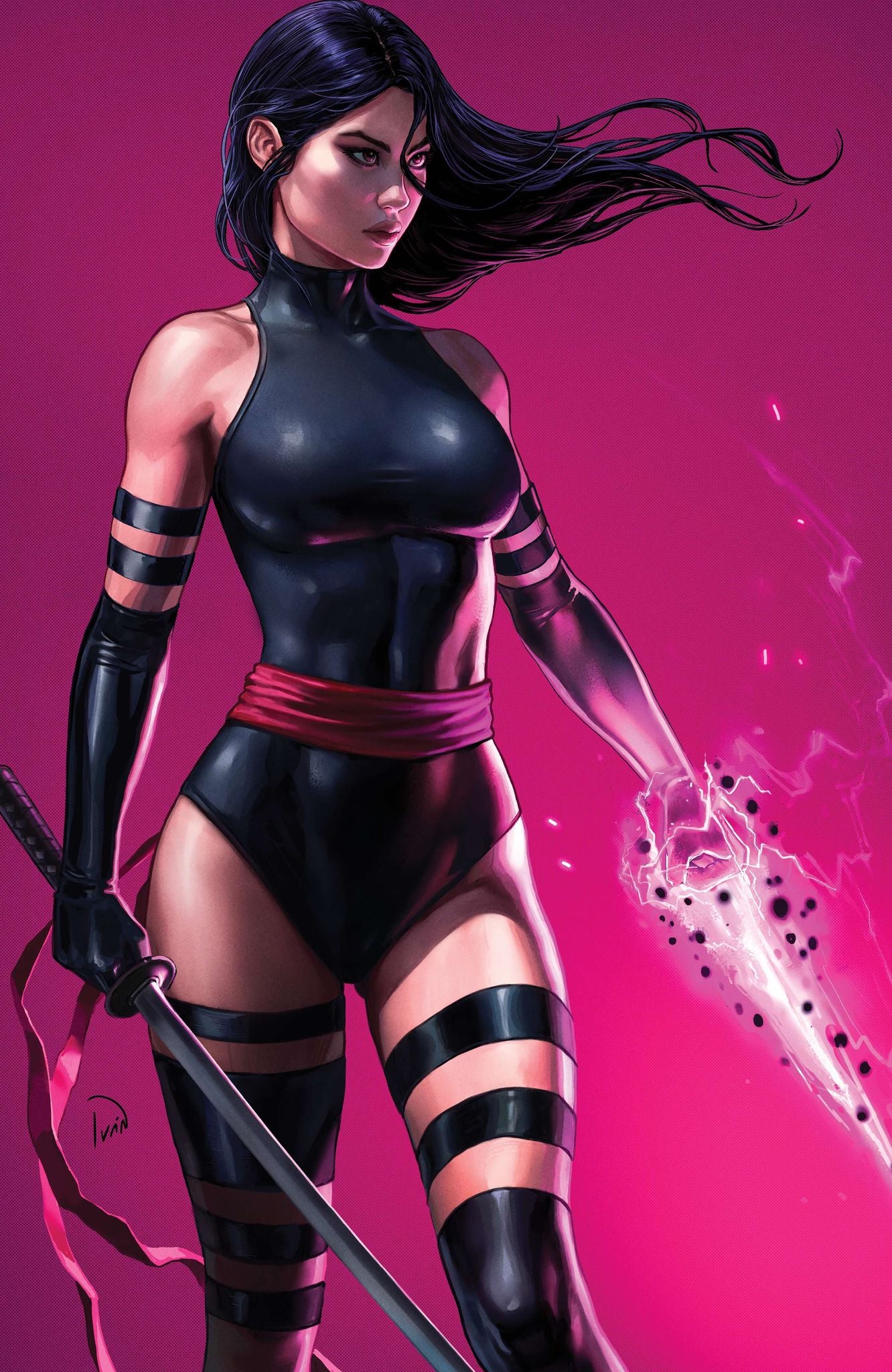 PSYLOCKE #1 WITH COVER ART BY IVAN TALAVERA!!