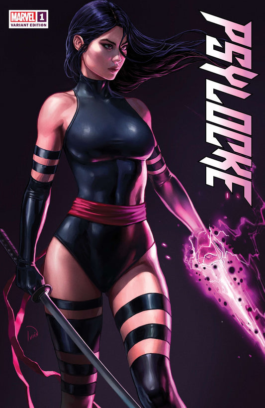 PSYLOCKE #1 WITH COVER ART BY IVAN TALAVERA!!