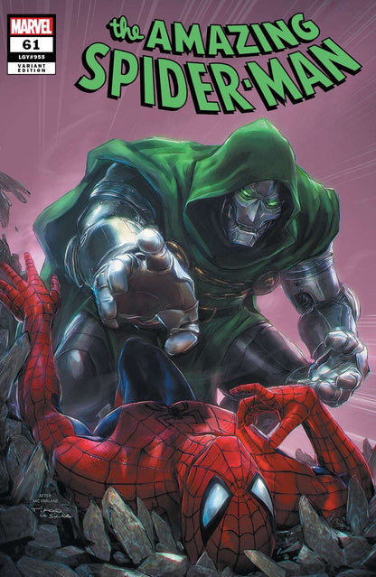 AMAZING SPIDER-MAN #61 WITH COVER ART BY TIAGO DA SILVA!!