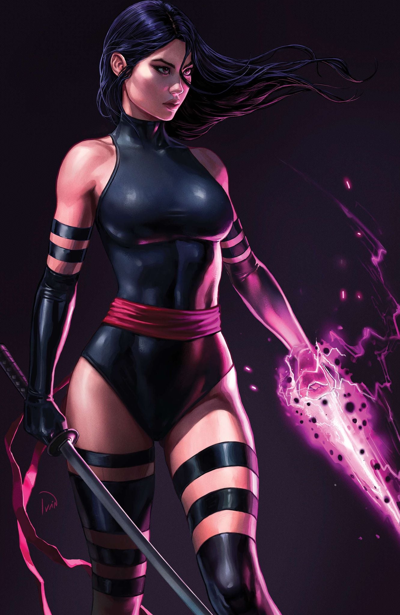 PSYLOCKE #1 WITH COVER ART BY IVAN TALAVERA!!