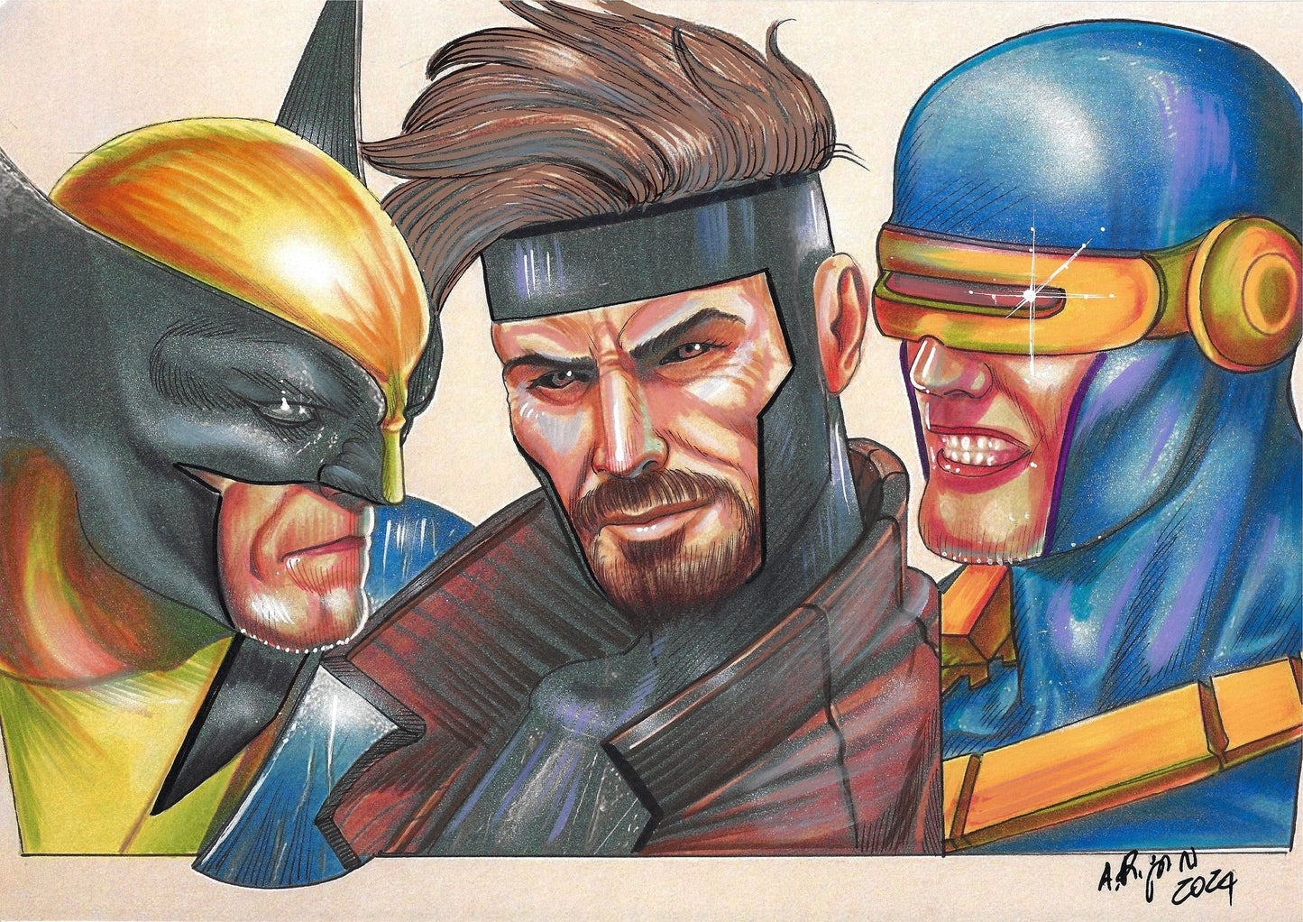 RIGONI WOLVIE/GAMBIT/CYCLOPS A4