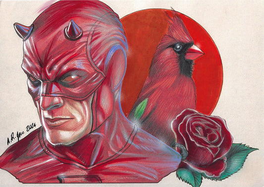 RIGONI DAREDEVIL & CARDINAL A4