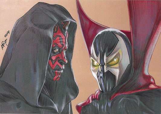 RIGONI DARTH MAUL/SPAWN A4