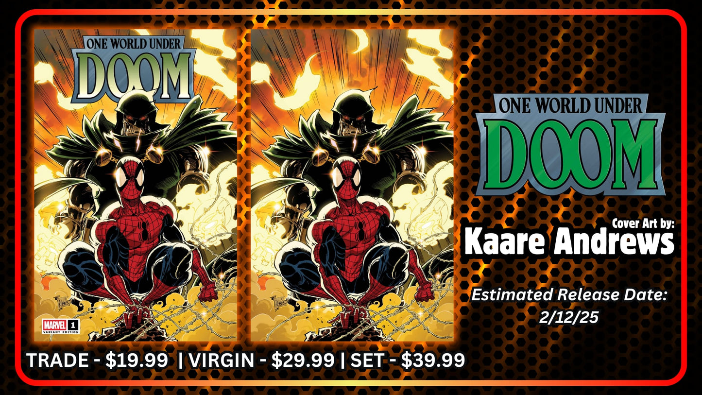 One World Under Doom #1 with Cover Art by Kaare Andrews!