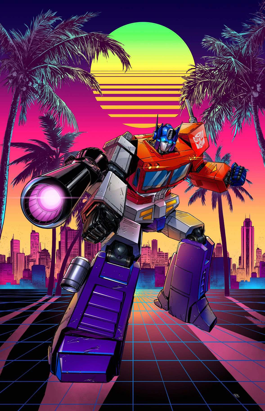 Transformers #17 Optimus Prime Cover by Raymond Gay!