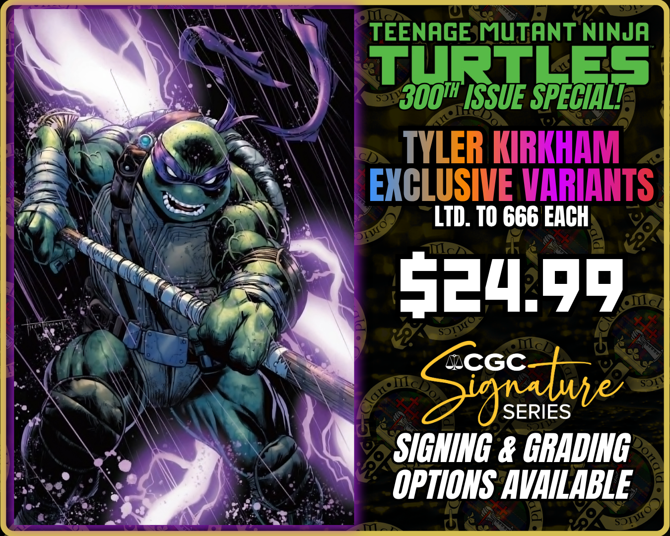 Teenage Mutant Ninja Turtles #20: 300th Issue Special - Tyler Kirkham