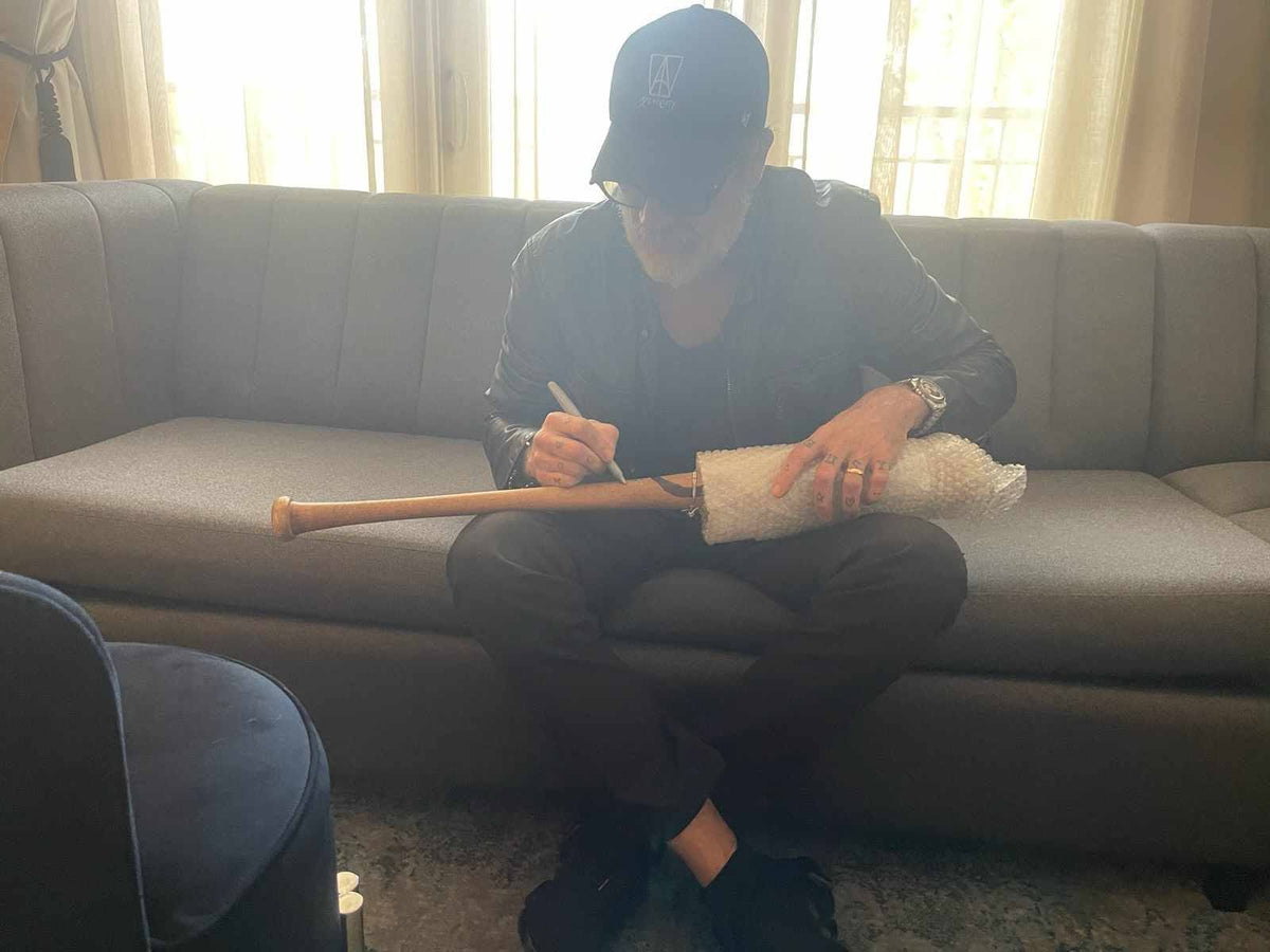Lucille Barbed Wire Bat - Signed by Jeffrey Dean Morgan