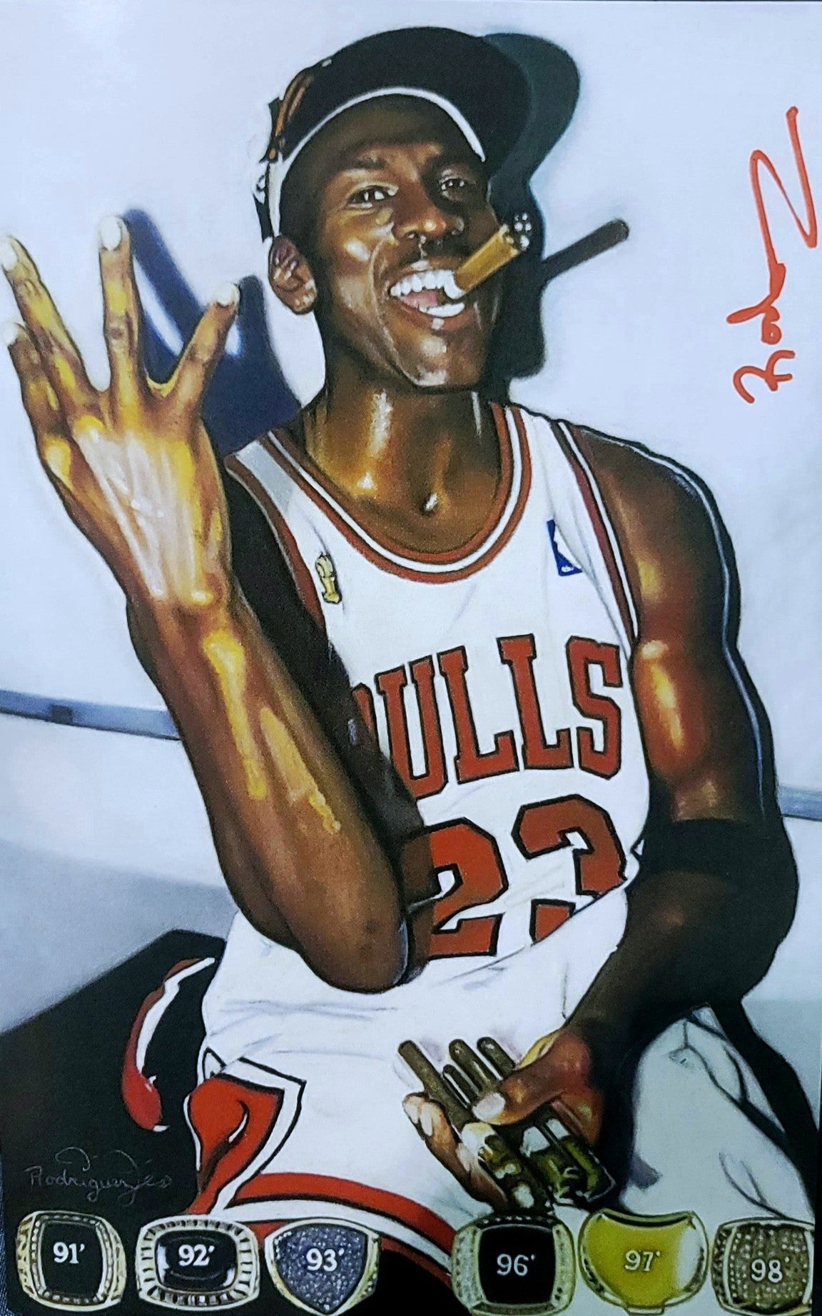 FAME: MICHAEL JORDAN PREMIUM CARDSTOCK EDITION CHICAGO FANEXPO EXCLUSIVE
