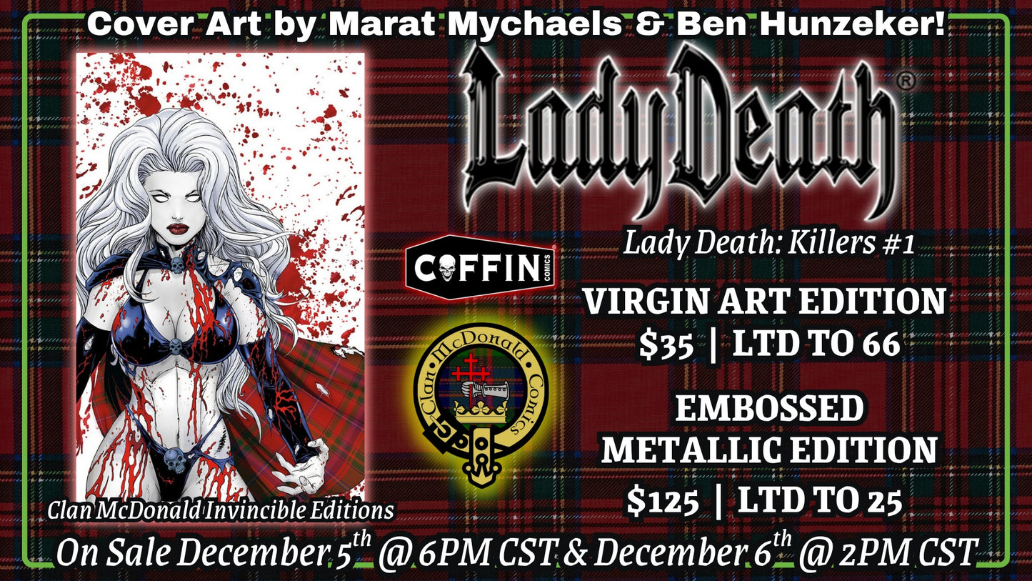Lady Death: Killers #1 Clan McDonald Invincible Edition