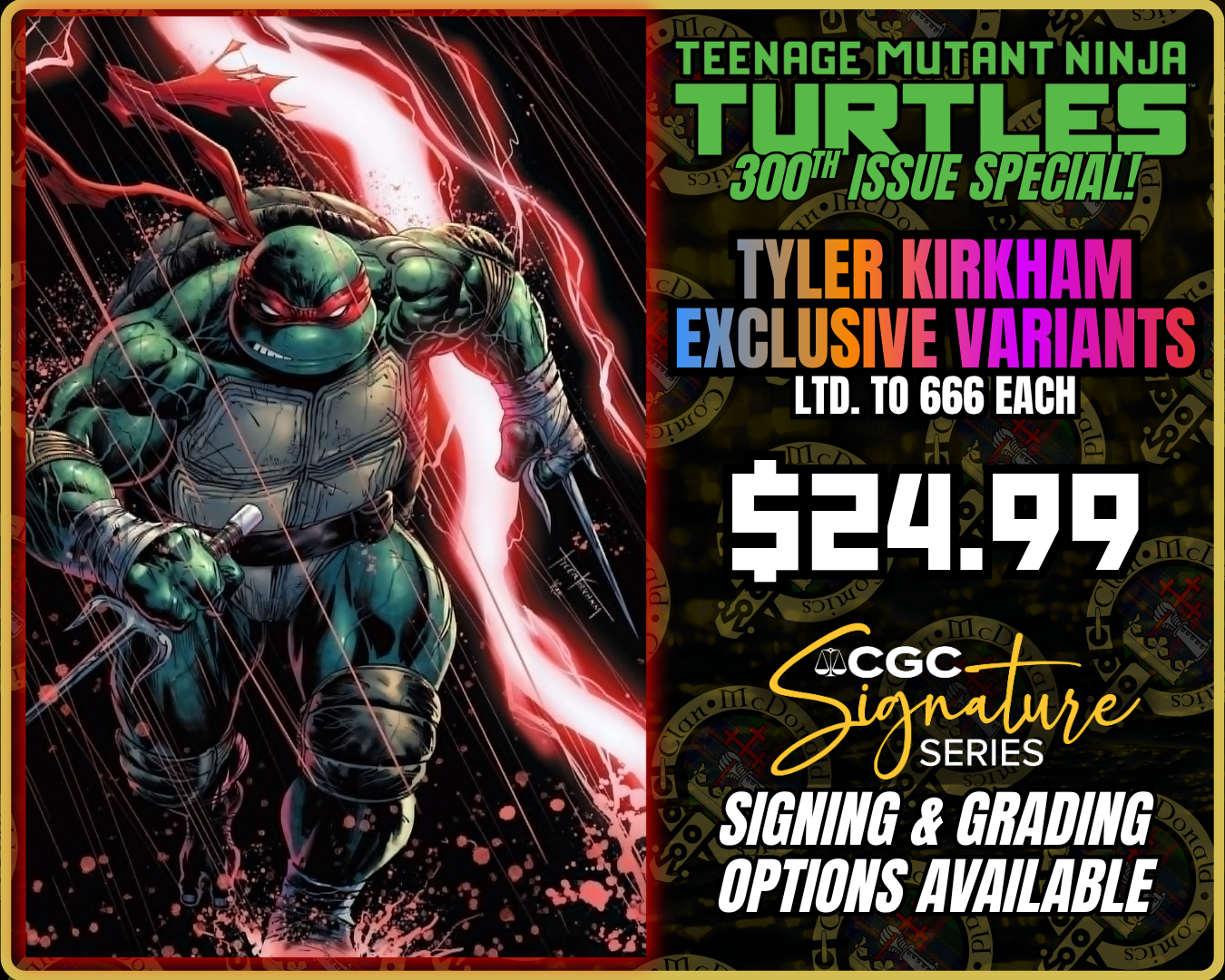 Teenage Mutant Ninja Turtles #20: 300th Issue Special - Tyler Kirkham