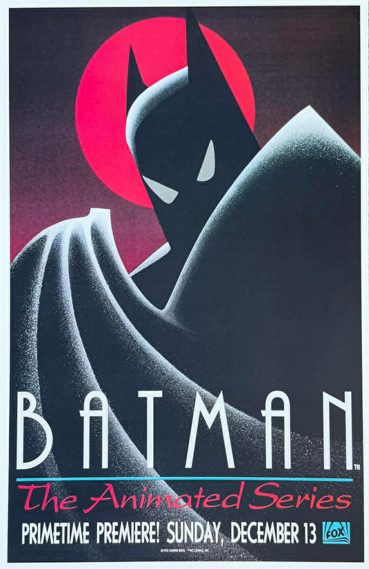 Batman: The Animated Series Promo 11x17 Glossy Print