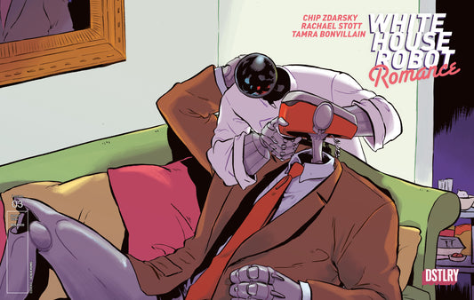 White House Robot Romance #3 Cover C 1:5 Leslie Hung Variant