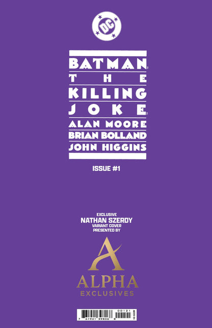 Batman: The Killing Joke #1 Facsimile - Nathan Szerdy