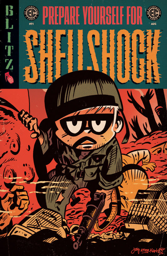 EC Shellshock #1 Cover E 1:10 Jay Stephens EC Homage Variant