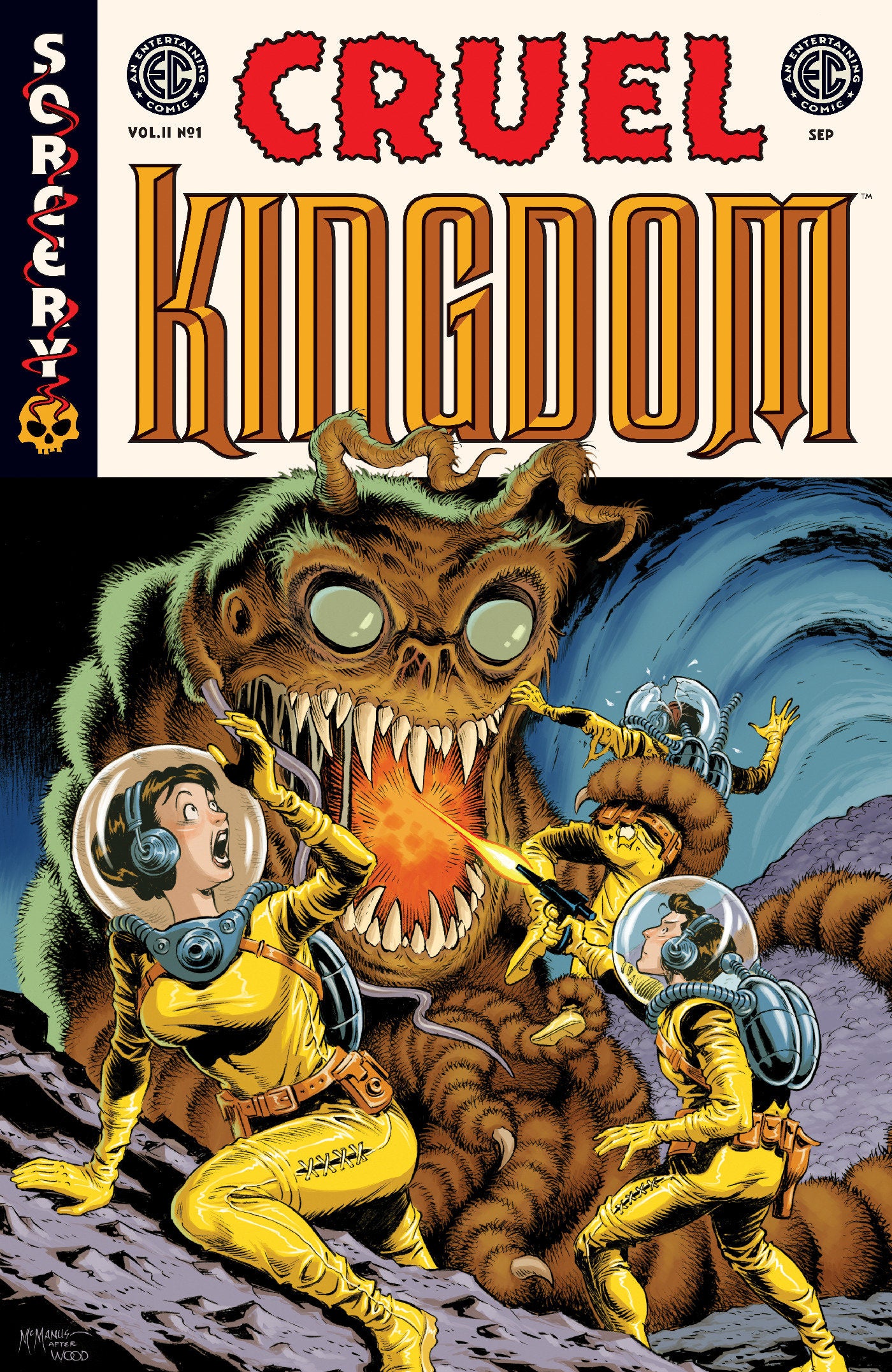 EC Cruel Kingdom 2 #1 Cover C 1:10 Shawn Mcmanus EC Homage Variant
