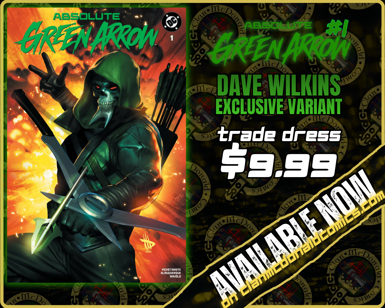 Absolute Green Arrow #1 - Dave Wilkins
