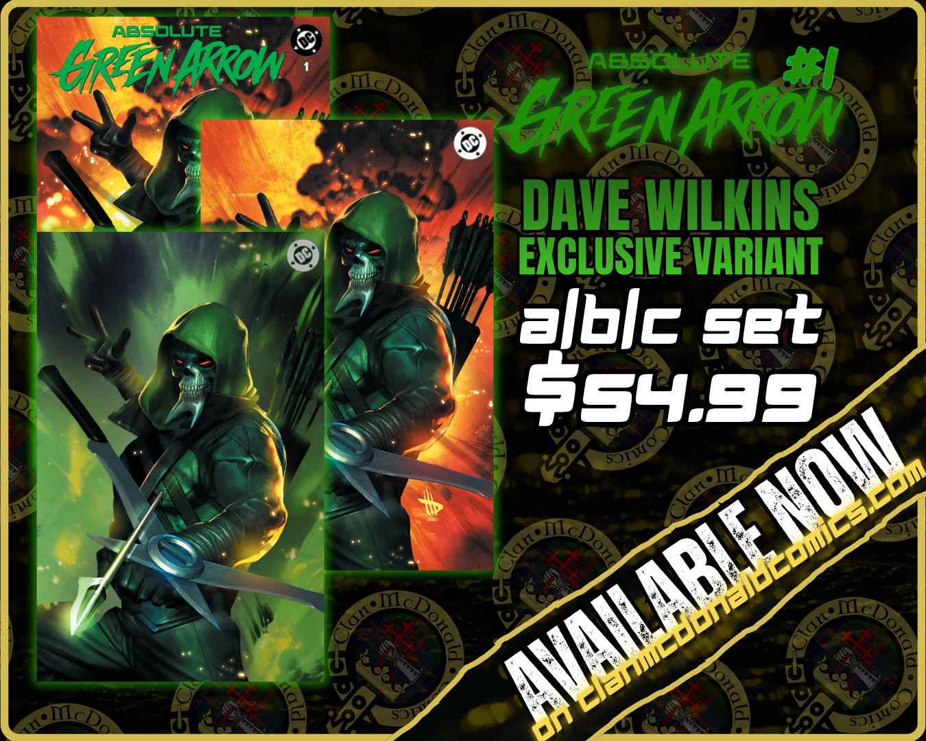 Absolute Green Arrow #1 - Dave Wilkins
