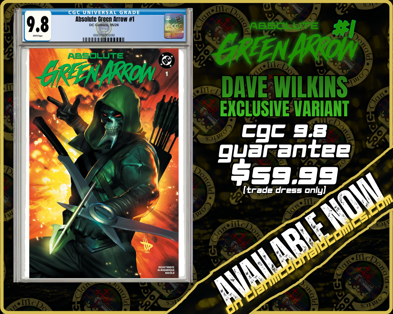 Absolute Green Arrow #1 - Dave Wilkins