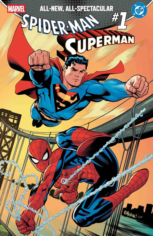 Spider-Man/Superman #1 - Ed McGuiness (Signed!)