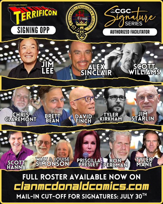 Terrificon Signing Opportunities