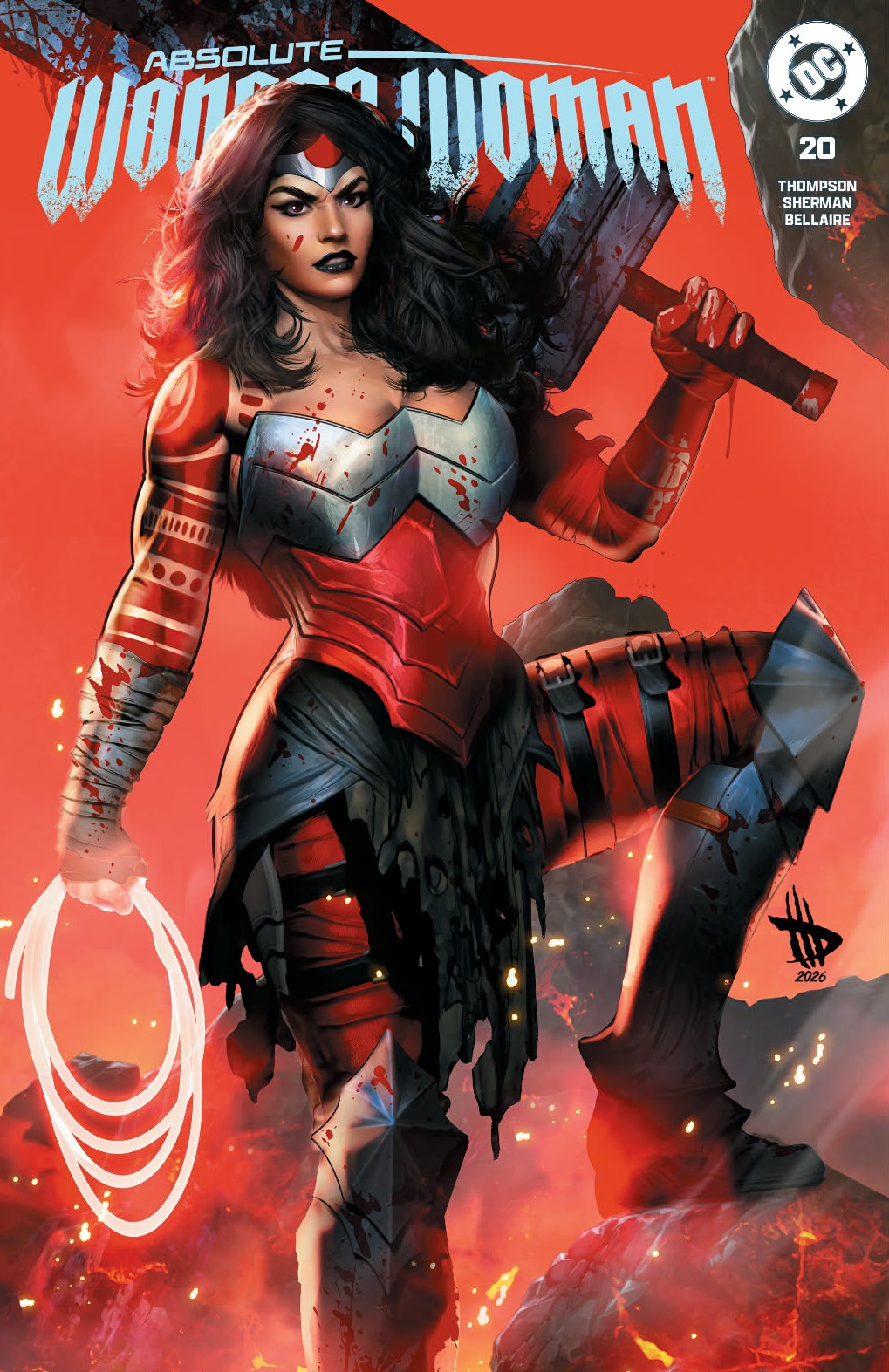 Absolute Wonder Woman #20 - Dave Wilkins