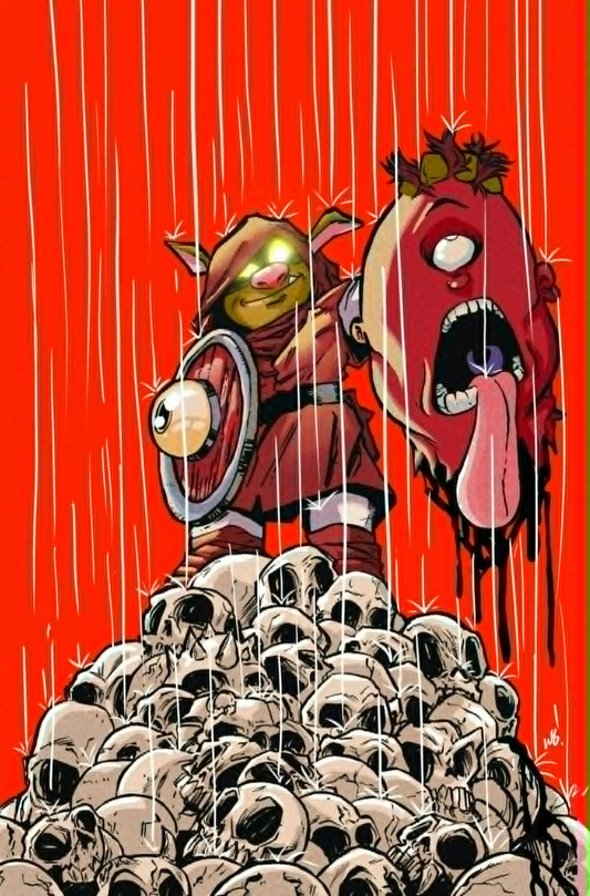 D'ORC #4 - RED VIRGIN FOIL VARIANT | AMAZING CON 2026 | EXCLUSIVE COVER BY MATTHEW WAITE